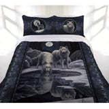 Darrahopens Home & Garden > Bedding Lisa Parker Collection Warrior Of Winter Wolves Quilt Cover Set Double