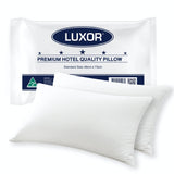 Darrahopens Home & Garden > Bedding Luxor Australian Made Hotel Quality Pillow Standard Size Twin Pack