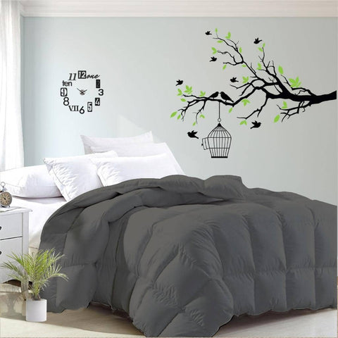 Darrahopens Home & Garden > Bedding Luxor Australian Made Summer Grey 200GSM Bamboo Blend Quilt King Single