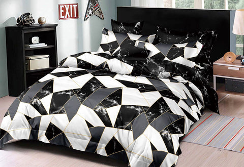 Darrahopens Home & Garden > Bedding Makoto Super King Size Quilt/Doona/Duvet Cover Set