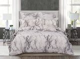 Darrahopens Home & Garden > Bedding Marble Super King Size Duvet Doona Quilt Cover Set