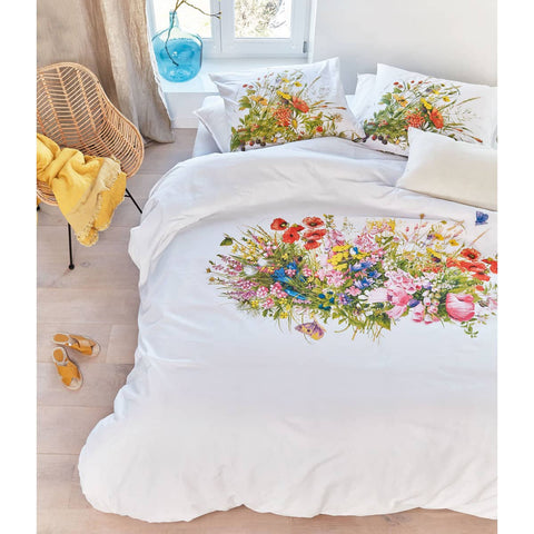 Darrahopens Home & Garden > Bedding Marjolein Bastin Amazing Flowers Multi Cotton Quilt Cover Set Queen