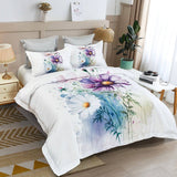 Darrahopens Home & Garden > Bedding Marrea Floral Quilt Cover Set - Super King Size