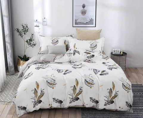 Darrahopens Home & Garden > Bedding Marsella King Size Quilt/Doona/Duvet Cover Set