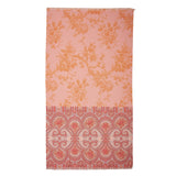 Darrahopens Home & Garden > Bedding Oilily Cotton Digital Print Large Towel Bright Rose