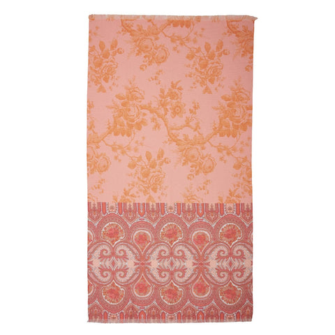 Darrahopens Home & Garden > Bedding Oilily Cotton Digital Print Large Towel Bright Rose