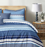 Darrahopens Home & Garden > Bedding Olsen King Size Quilt/Doona/Duvet Cover Set