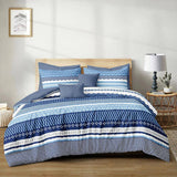 Darrahopens Home & Garden > Bedding Olsen Super King Size Quilt/Doona/Duvet Cover Set