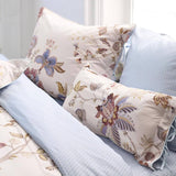 Darrahopens Home & Garden > Bedding PIP Studio Cece Fiore White Cotton Quilt Cover Set Queen