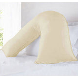 Darrahopens Home & Garden > Bedding Pure Cotton 250TC Tri Pillowcases Cream