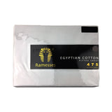 Darrahopens Home & Garden > Bedding Ramesses 475TC Egyptian Cotton Fitted Sheet King White