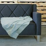 Darrahopens Home & Garden > Bedding Retro Home Portsea Faux Suede Throw 140x170 cm Duckegg