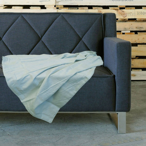 Darrahopens Home & Garden > Bedding Retro Home Portsea Faux Suede Throw 140x170 cm Duckegg