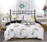 Darrahopens Home & Garden > Bedding Reversible Design Super King Size Bed Quilt/Doona/Duvet Cover Set