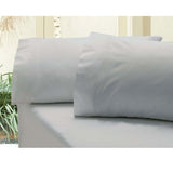 Darrahopens Home & Garden > Bedding Revive 400TC Cotton Sateen Combo Set King Silver