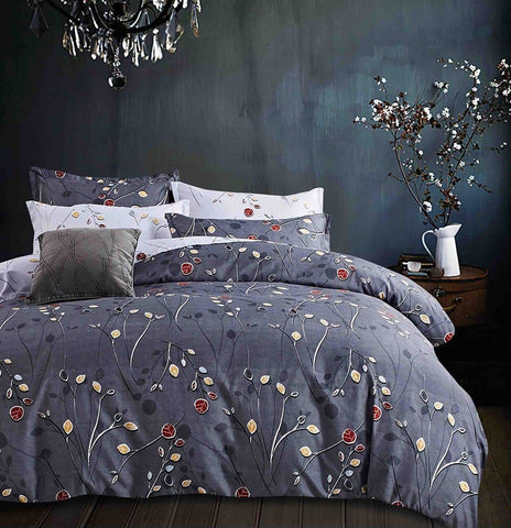 Darrahopens Home & Garden > Bedding Rhine Queen Size Duvet Doona Quilt Cover Set
