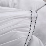 darrahopens Home & Garden > Bedding Royal Comfort 1000GSM Luxury Bamboo Fabric Gusset Mattress Pad Topper Cover - Queen - White