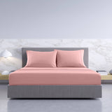 darrahopens Home & Garden > Bedding Royal Comfort 1000TC Hotel Grade Bamboo Cotton Sheets Pillowcases Set Ultrasoft - King - Blush