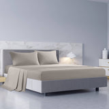 darrahopens Home & Garden > Bedding Royal Comfort 1000TC Hotel Grade Bamboo Cotton Sheets Pillowcases Set Ultrasoft - King - Dove