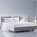 darrahopens Home & Garden > Bedding Royal Comfort 1000TC Hotel Grade Bamboo Cotton Sheets Pillowcases Set Ultrasoft - King - White