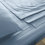 darrahopens Home & Garden > Bedding Royal Comfort 1000TC Hotel Grade Bamboo Cotton Sheets Pillowcases Set Ultrasoft - Queen - Blue Fog