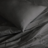 darrahopens Home & Garden > Bedding Royal Comfort 1000TC Hotel Grade Bamboo Cotton Sheets Pillowcases Set Ultrasoft - Queen - Pewter