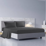 darrahopens Home & Garden > Bedding Royal Comfort 1000TC Hotel Grade Bamboo Cotton Sheets Pillowcases Set Ultrasoft - Queen - Pewter