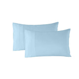 darrahopens Home & Garden > Bedding Royal Comfort 1200 Thread Count Sheet Set 4 Piece Ultra Soft Satin Weave Finish - Double - Sky Blue