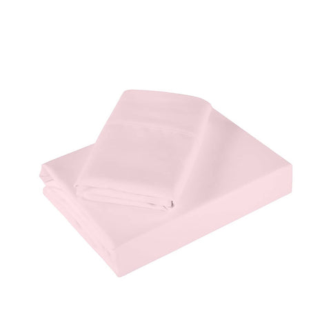 darrahopens Home & Garden > Bedding Royal Comfort 1200 Thread Count Sheet Set 4 Piece Ultra Soft Satin Weave Finish - Double - Soft Pink