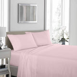 darrahopens Home & Garden > Bedding Royal Comfort 1200 Thread Count Sheet Set 4 Piece Ultra Soft Satin Weave Finish - Queen - Soft Pink