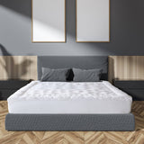 darrahopens Home & Garden > Bedding Royal Comfort 1200GSM Deluxe 7-Zone Mattress Topper Luxury Gusset Breathable - Double - White