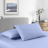 darrahopens Home & Garden > Bedding Royal Comfort 2000 Thread Count Bamboo Cooling Sheet Set Ultra Soft Bedding - Double - Light Blue