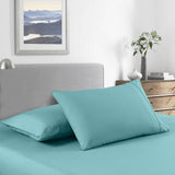 darrahopens Home & Garden > Bedding Royal Comfort 2000 Thread Count Bamboo Cooling Sheet Set Ultra Soft Bedding - King - Aqua
