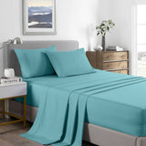 darrahopens Home & Garden > Bedding Royal Comfort 2000 Thread Count Bamboo Cooling Sheet Set Ultra Soft Bedding - Queen - Aqua