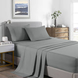 darrahopens Home & Garden > Bedding Royal Comfort 2000 Thread Count Bamboo Cooling Sheet Set Ultra Soft Bedding - Single - Mid Grey
