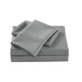 darrahopens Home & Garden > Bedding Royal Comfort 2000 Thread Count Bamboo Cooling Sheet Set Ultra Soft Bedding - Single - Mid Grey