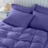 darrahopens Home & Garden > Bedding Royal Comfort 2000TC 6 Piece Bamboo Sheet & Quilt Cover Set Cooling Breathable - King - Royal Blue