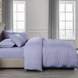 darrahopens Home & Garden > Bedding Royal Comfort 2000TC Quilt Cover Set Bamboo Cooling Hypoallergenic Breathable - King - Lilac Grey