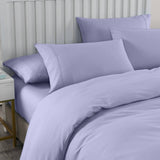darrahopens Home & Garden > Bedding Royal Comfort 2000TC Quilt Cover Set Bamboo Cooling Hypoallergenic Breathable - King - Lilac Grey