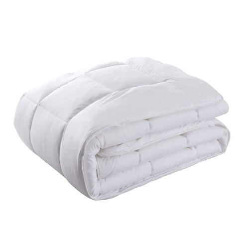 darrahopens Home & Garden > Bedding Royal Comfort 260GSM Deluxe Eco-Silk Touch Quilt 100% Cotton Cover - Double - White