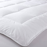 darrahopens Home & Garden > Bedding Royal Comfort 260GSM Deluxe Eco-Silk Touch Quilt 100% Cotton Cover - King - White