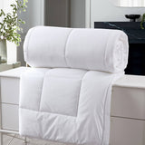 darrahopens Home & Garden > Bedding Royal Comfort 260GSM Deluxe Eco-Silk Touch Quilt 100% Cotton Cover - King - White