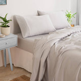 Darrahopens Home & Garden > Bedding Royal Comfort 3000 Thread Count Bamboo Cooling Sheet Set - King - Mid Grey