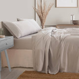 Darrahopens Home & Garden > Bedding Royal Comfort 3000 Thread Count Bamboo Cooling Sheet Set - King - Mid Grey