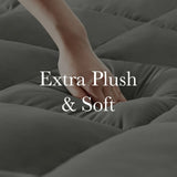 Darrahopens Home & Garden > Bedding Royal Comfort 350GSM Charcoal Bamboo Quilt Luxury Bedding Duvet All Seasons - Double - Charcoal