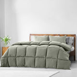 Darrahopens Home & Garden > Bedding Royal Comfort 350GSM Charcoal Bamboo Quilt Luxury Bedding Duvet All Seasons - Double - Charcoal