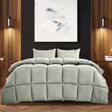 Darrahopens Home & Garden > Bedding Royal Comfort 350GSM Charcoal Bamboo Quilt Luxury Bedding Duvet All Seasons - Double - Charcoal
