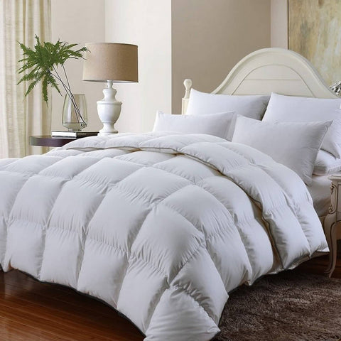 darrahopens Home & Garden > Bedding Royal Comfort 350GSM Luxury Soft Bamboo All-Seasons Quilt Duvet  - King - White