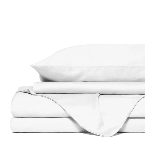 darrahopens Home & Garden > Bedding Royal Comfort 4 Piece 1500TC Sheet Set And Goose Feather Down Pillows 2 Pack Set - Queen - White