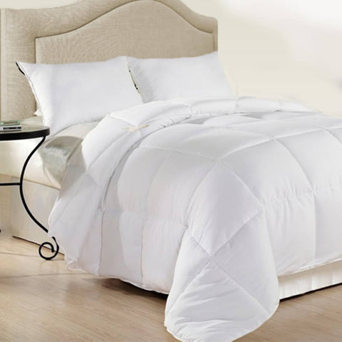 darrahopens Home & Garden > Bedding Royal Comfort 500GSM Plush Duck Feather Down Quilt Ultra Warm Soft - All Seasons - Super King - White